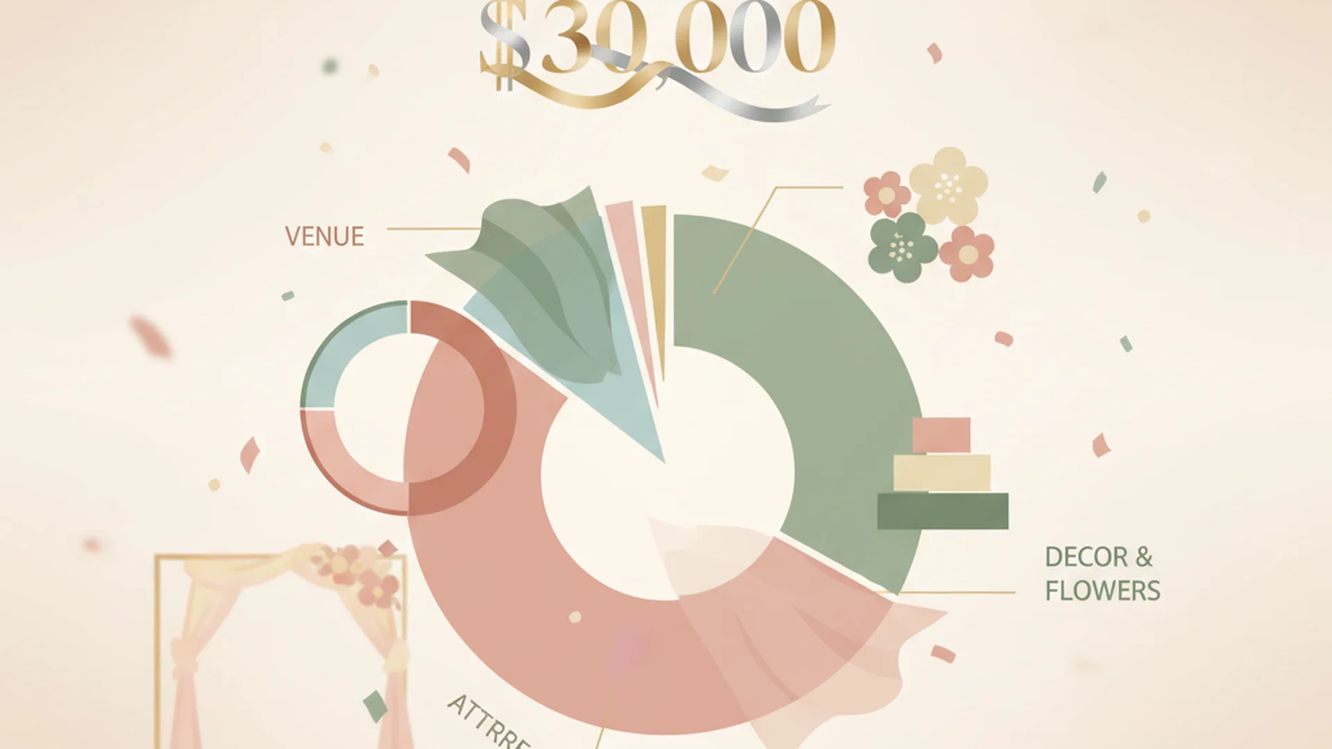 The Ultimate $30,000 Wedding Budget Breakdown for 2025-2026