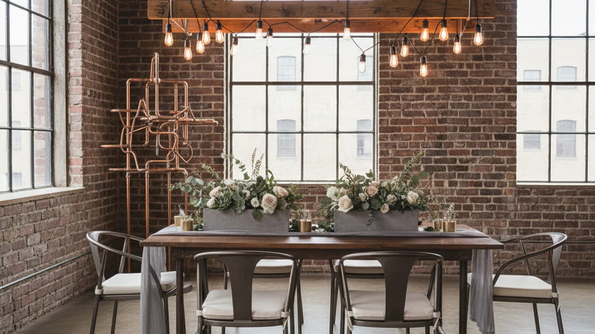 The Industrial Wedding Theme: A Guide to Raw Elegance and Modern Romance