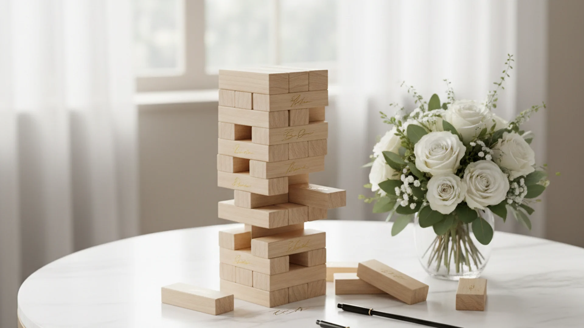 The Ultimate Guide to the Jenga Wedding Guest Book: Building a Lifetime of Memories