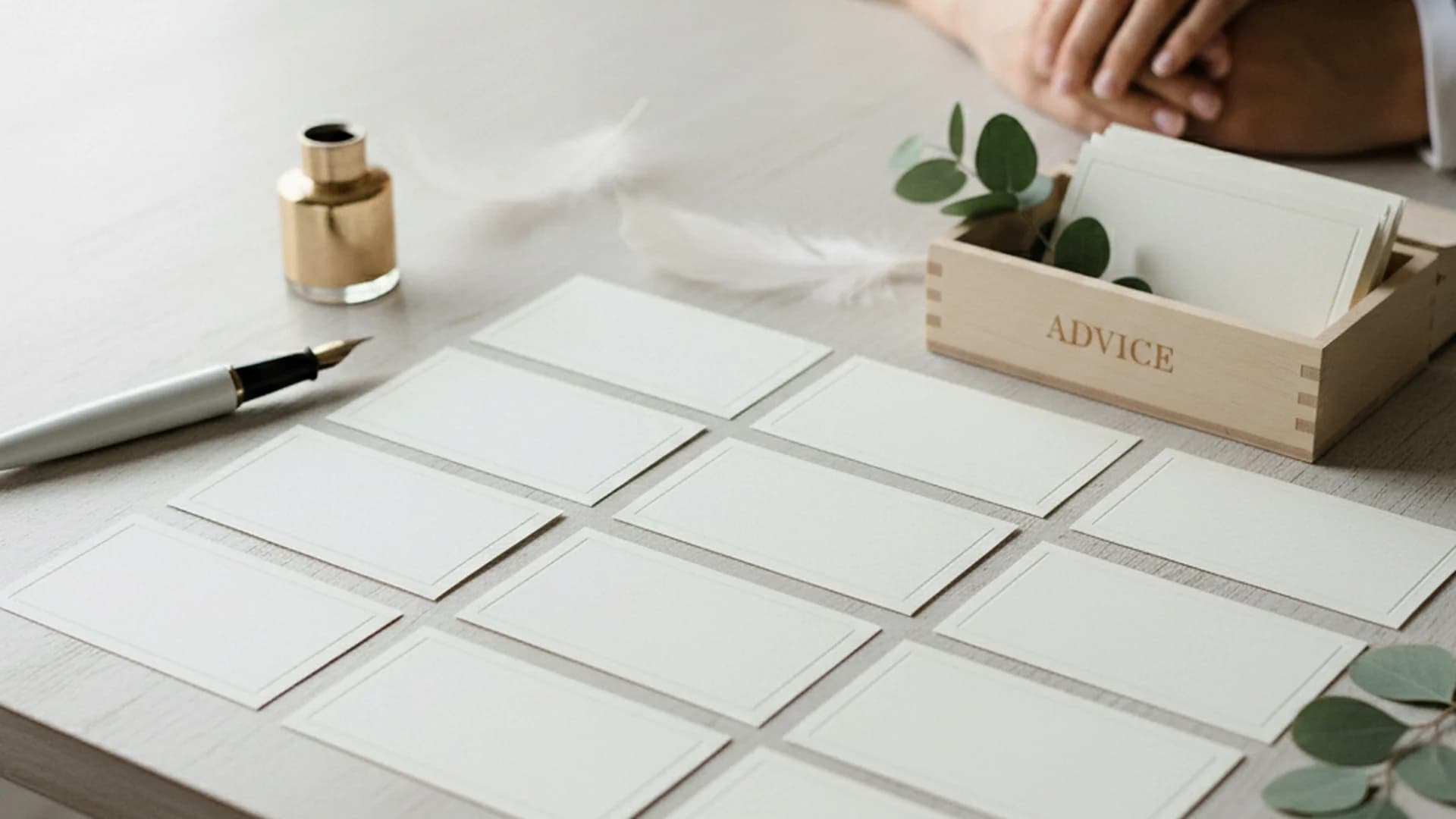 The Ultimate Guide to Wedding Advice Cards: Trends, Prompts, and 2026 Ideas