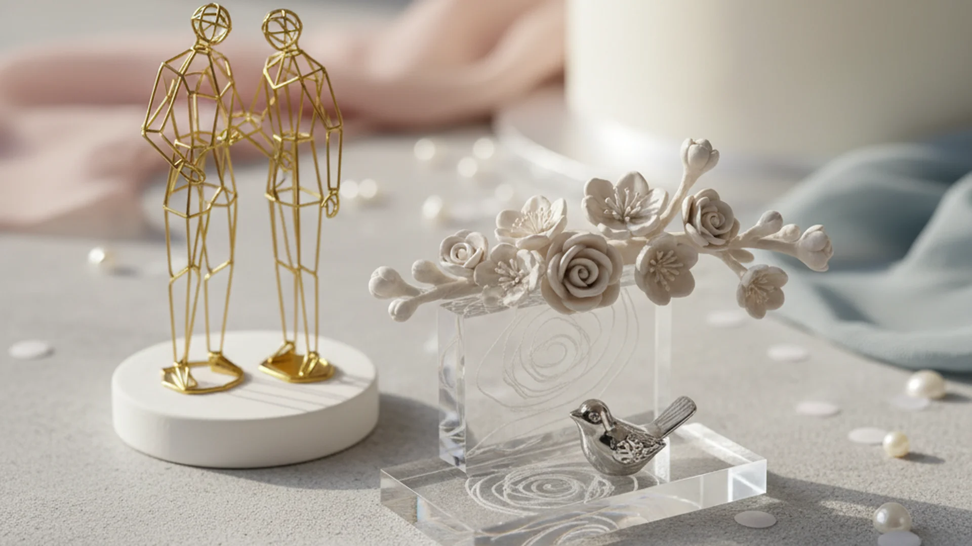 25 Creative Wedding Cake Topper Ideas for 2025 & 2026