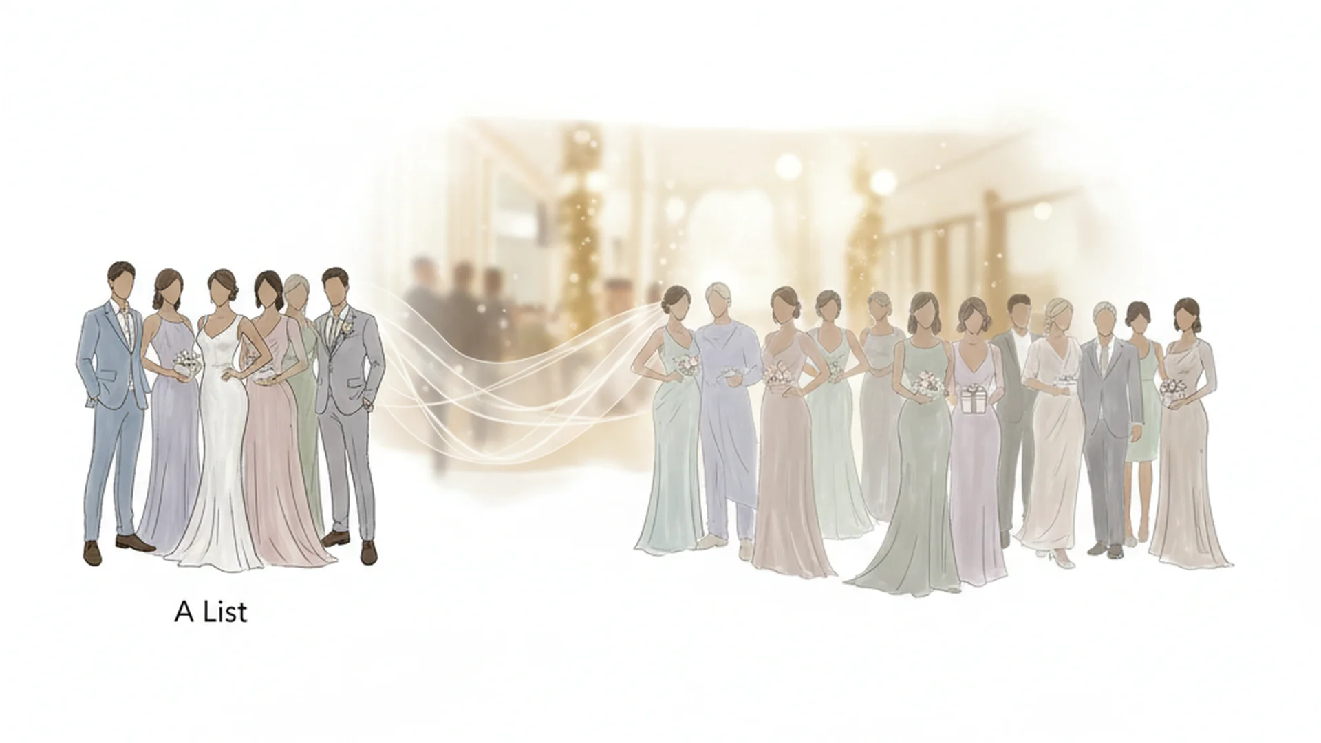 The Ultimate Guide to Managing A List B List Wedding Guests