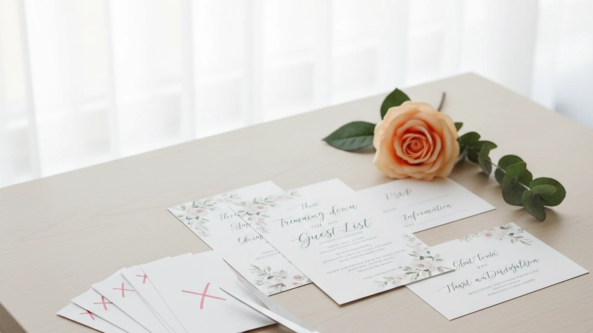 How to Trim Your Wedding Guest List Without the Guilt: A 2025-2026 Guide