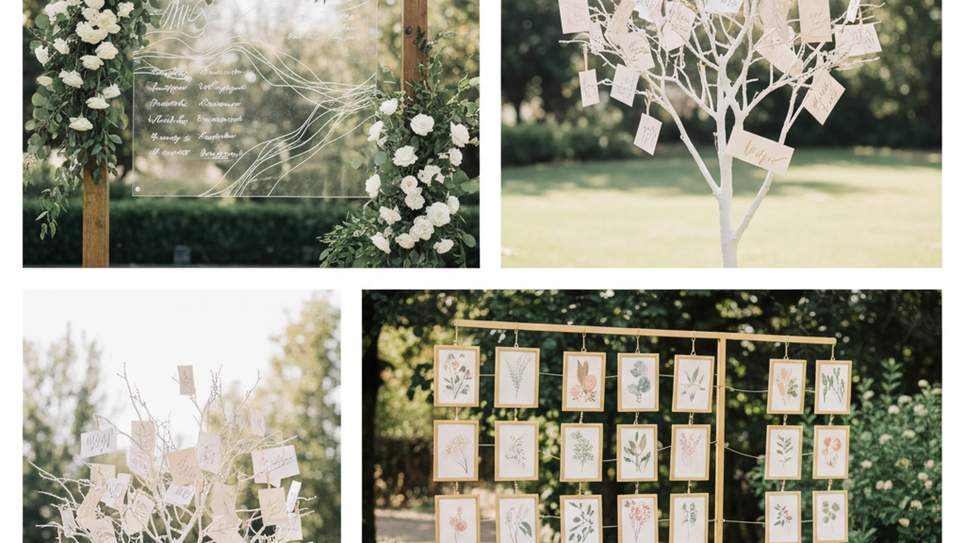 Wedding Seating Chart Display Ideas: 25+ Creative Ways to Guide Your ...